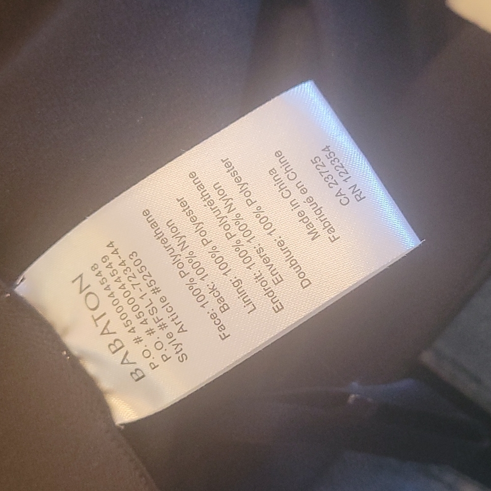Aritzia Jax Vegan Leather Skirt with slit - Picture 5 of 9